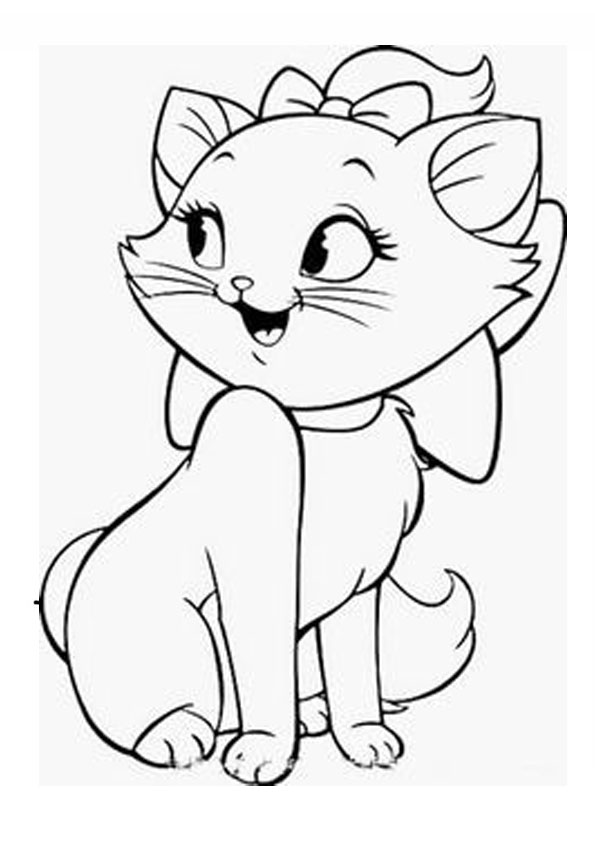 Coloring Pages | Cute Cat